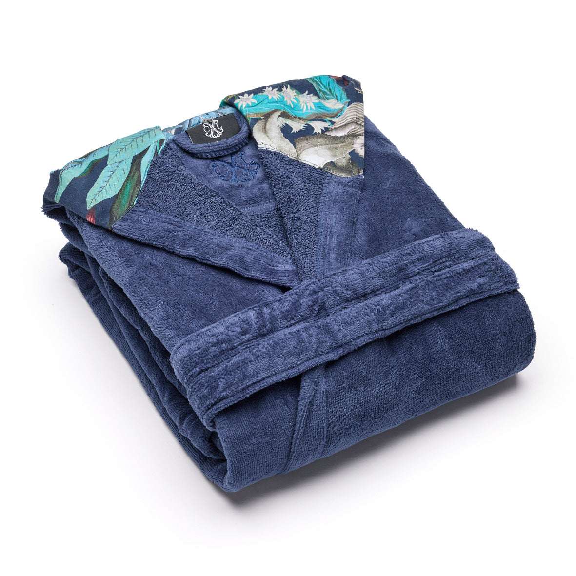 Peignoir avec capuche - Zanzibar Bleu fonc?� �?? CXL by Christian Lacroix Maison