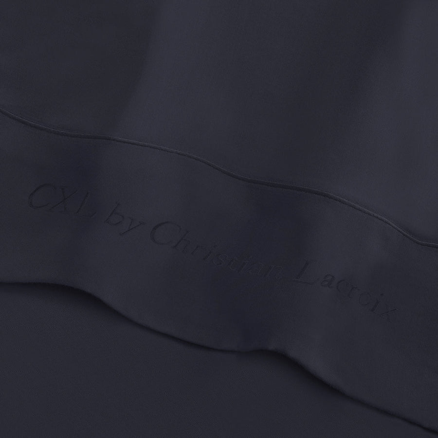 Ensemble de draps satin de coton - Uni 1 baratta Bleu 07
