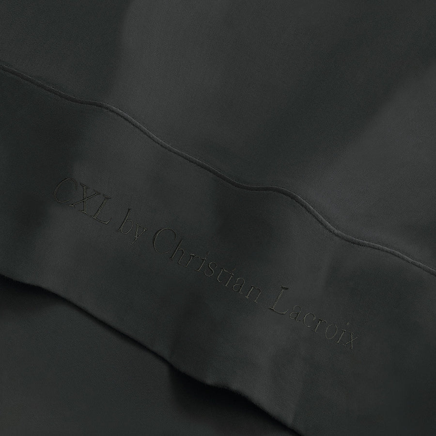 Ensemble de draps satin de coton - Uni 1 baratta Gris 03
