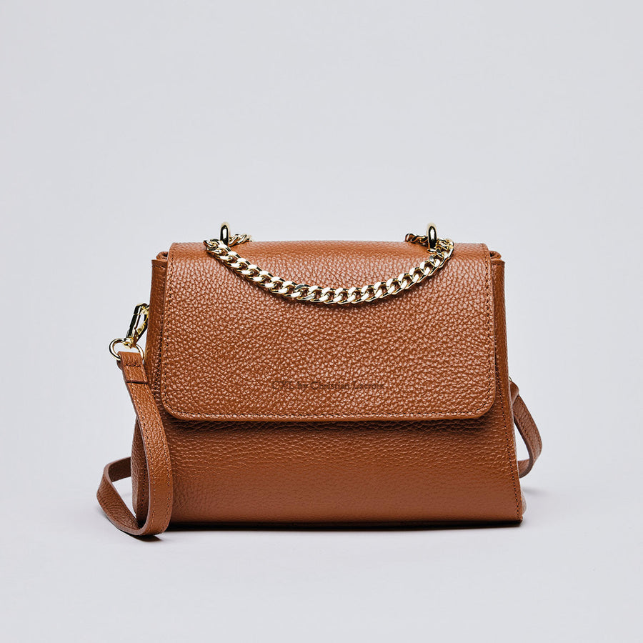 Croco leather crossbody bag - Cremieux