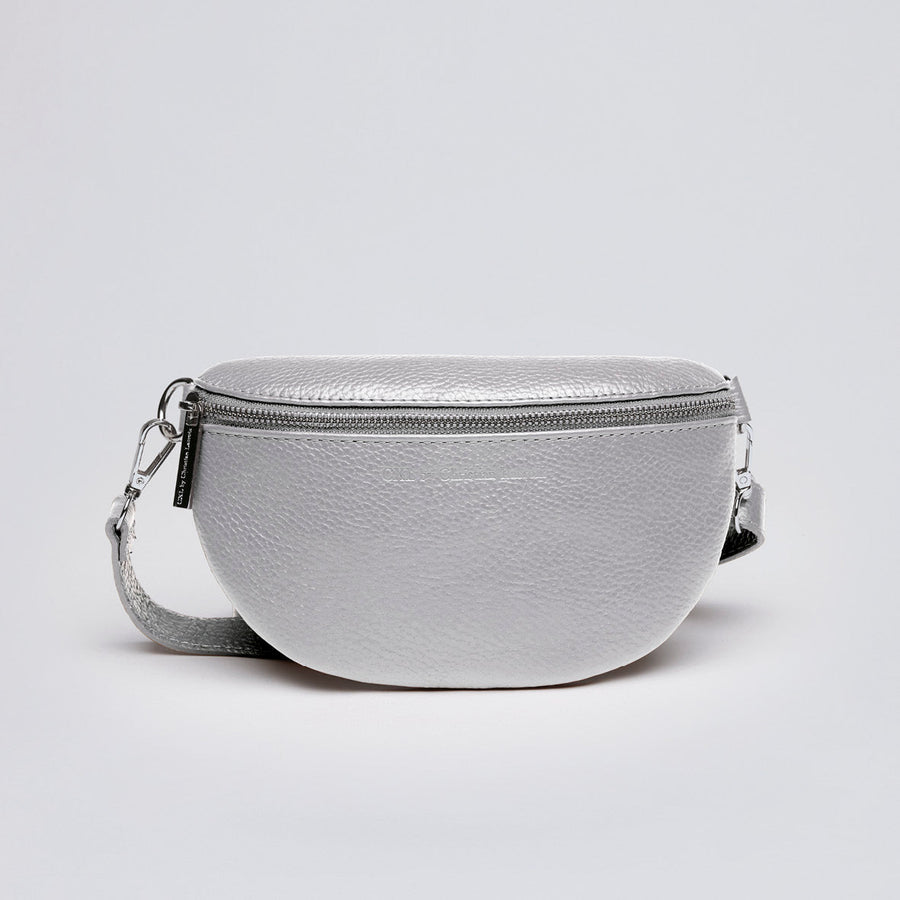 Sac banane Madeleine en cuir de veau italien