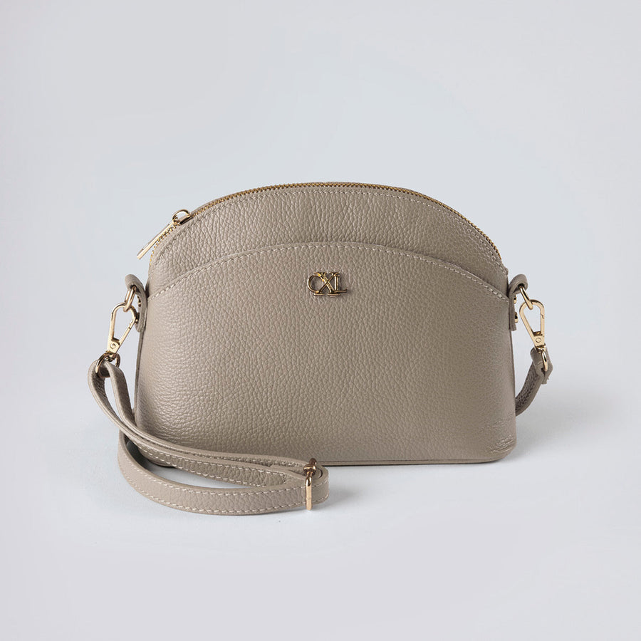 Sac bandoulière Malesherbes en cuir de veau italien