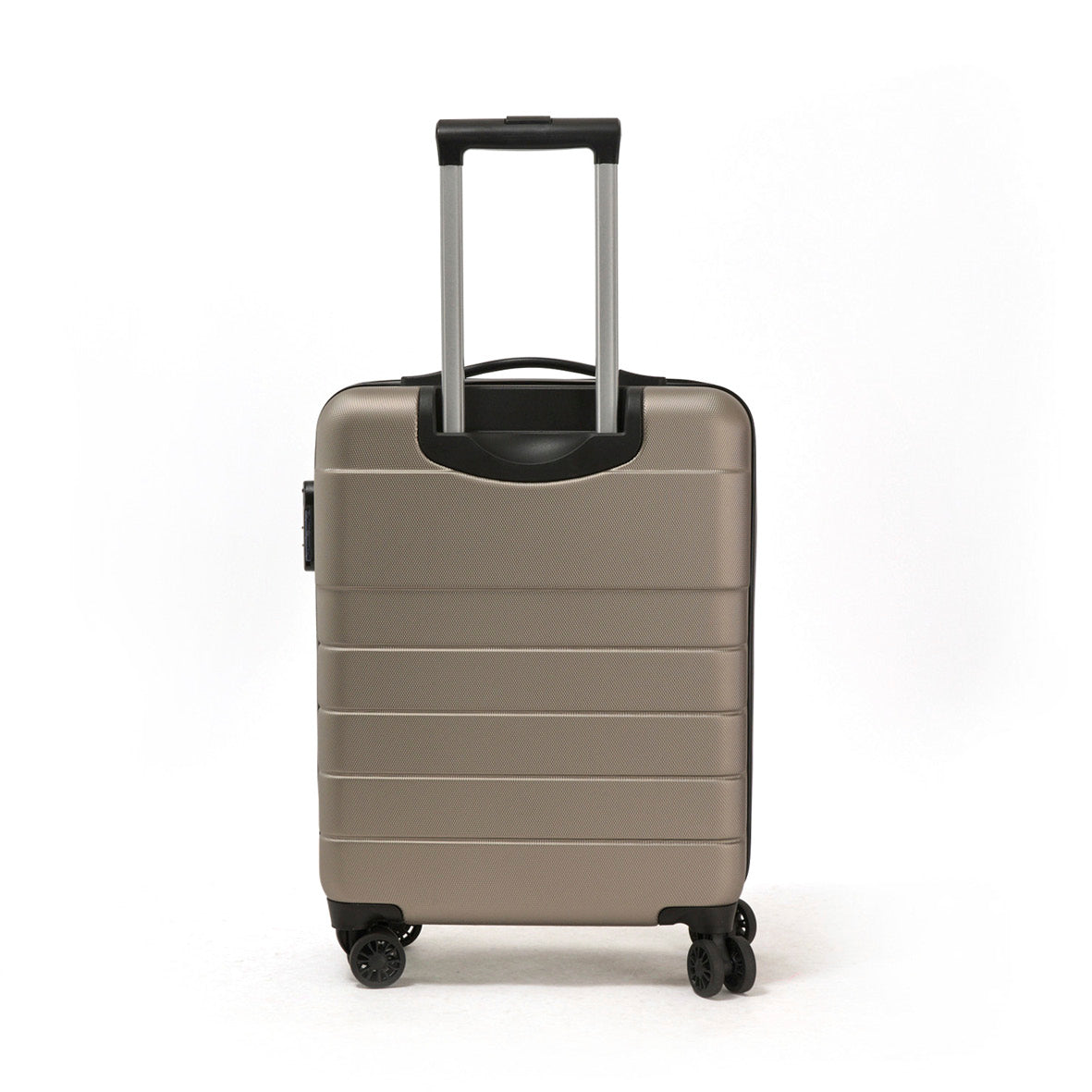 Valise rigide avec 4 roulettes - 37L - 40 x 56 x 21 cm - Toulouse Gris doux