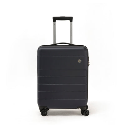 Valise rigide avec 4 roulettes - 37L - 40 x 56 x 21 cm - Toulouse Bleu marine - CXL by Christian Lacroix Maison