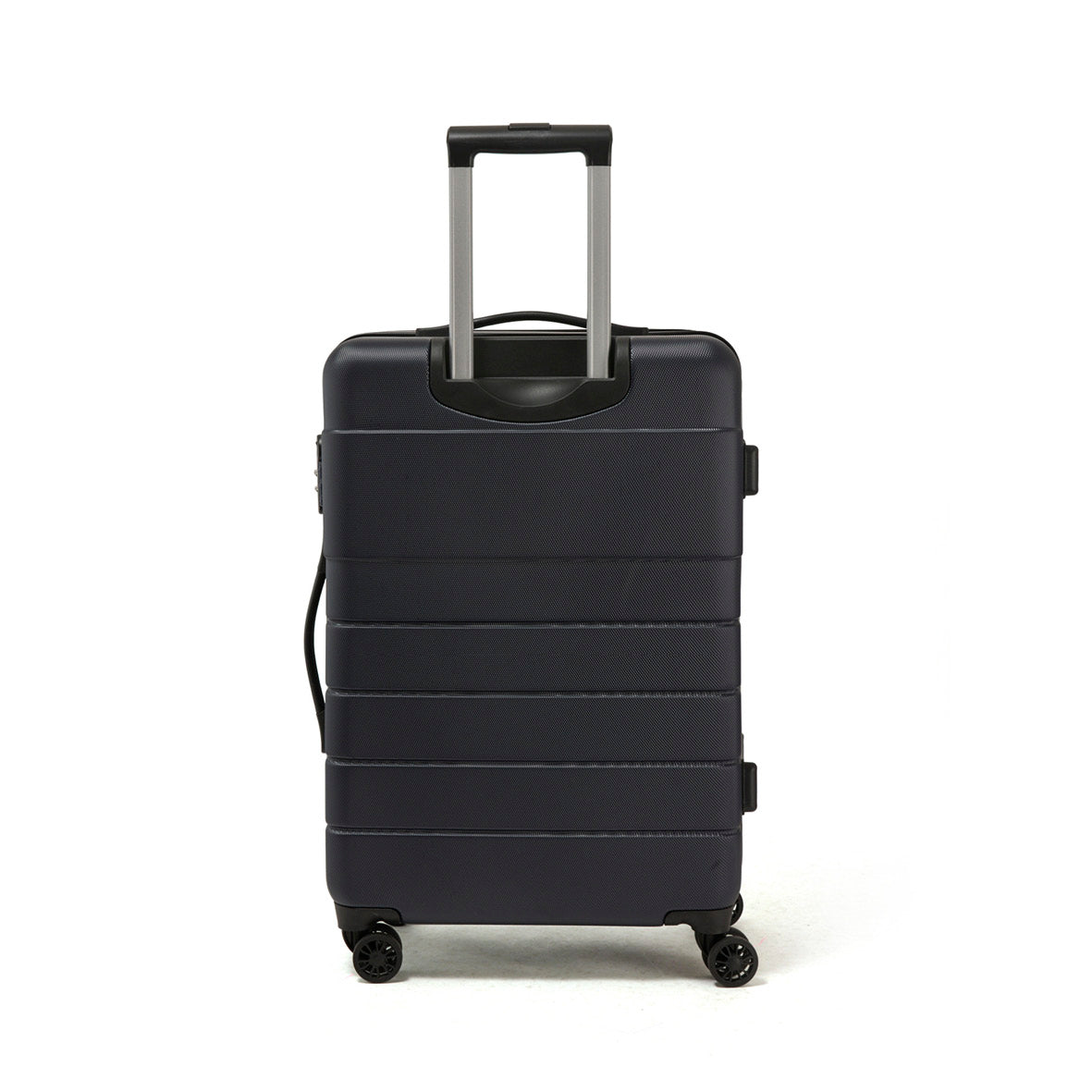 Valise rigide avec 4 roulettes - 60L - 46 x 67 x 25 cm - Toulouse Bleu marine