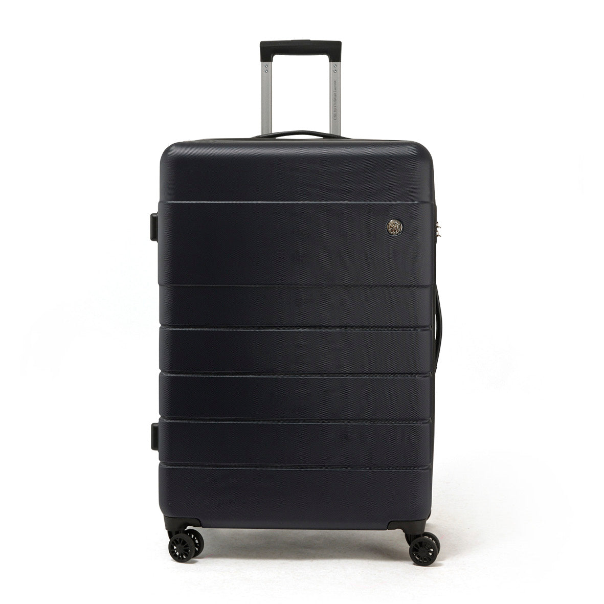 Valise rigide avec 4 roulettes - 94L - 52 x 77 x 29 cm - Toulouse Bleu marine