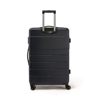 Valise rigide avec 4 roulettes - 94L - 52 x 77 x 29 cm - Toulouse Bleu marine