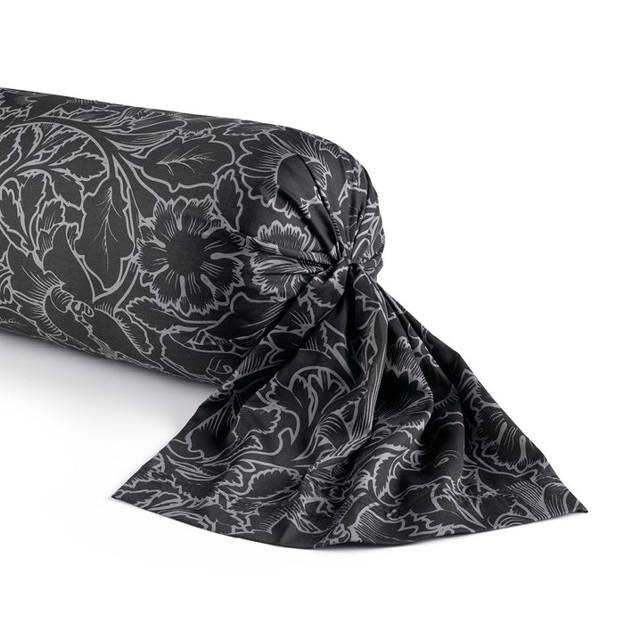 cxl by christian lacroix Taie de traversin satin de coton - Arabesque Noir