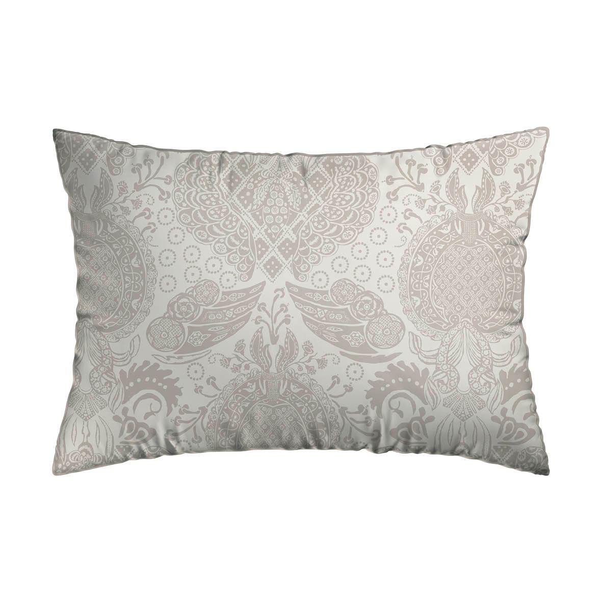 Taie(s) d'oreiller en satin de coton - Arles Taupe - CXL by Christian Lacroix Maison