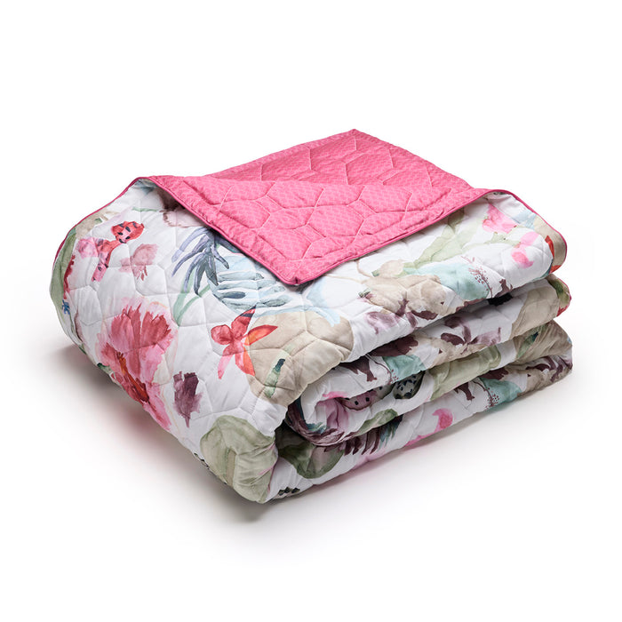 cxl by christian lacroix Couvre-lit XL Exotique Framboise - 220 x 250 cm