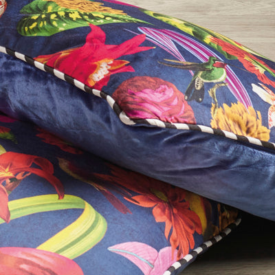 Housse de coussin - Jardin Tropical Bleu - CXL by Christian Lacroix Maison