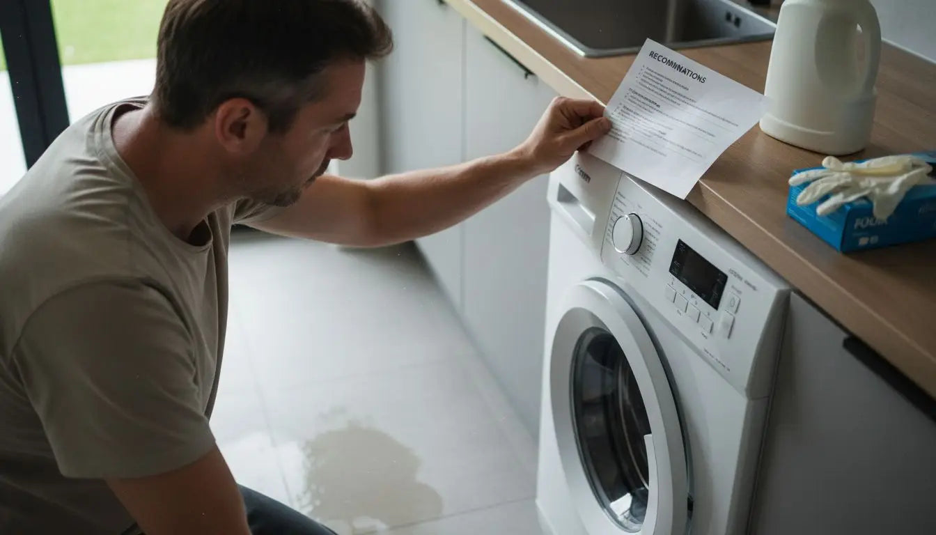Mise en route de la machine pour les textiles fragiles