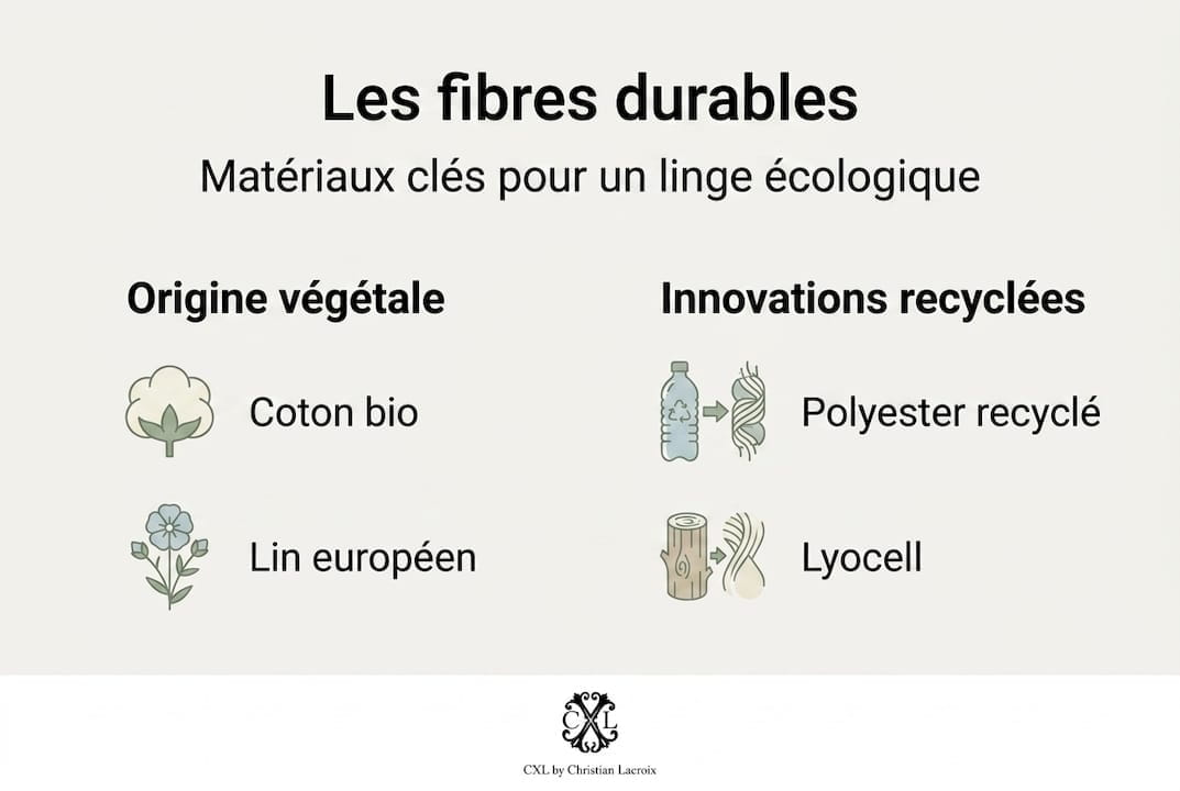 Zoom sur les fibres écoresponsables pour le linge de maison : tout ce qu’il faut savoir en un coup d’œil
