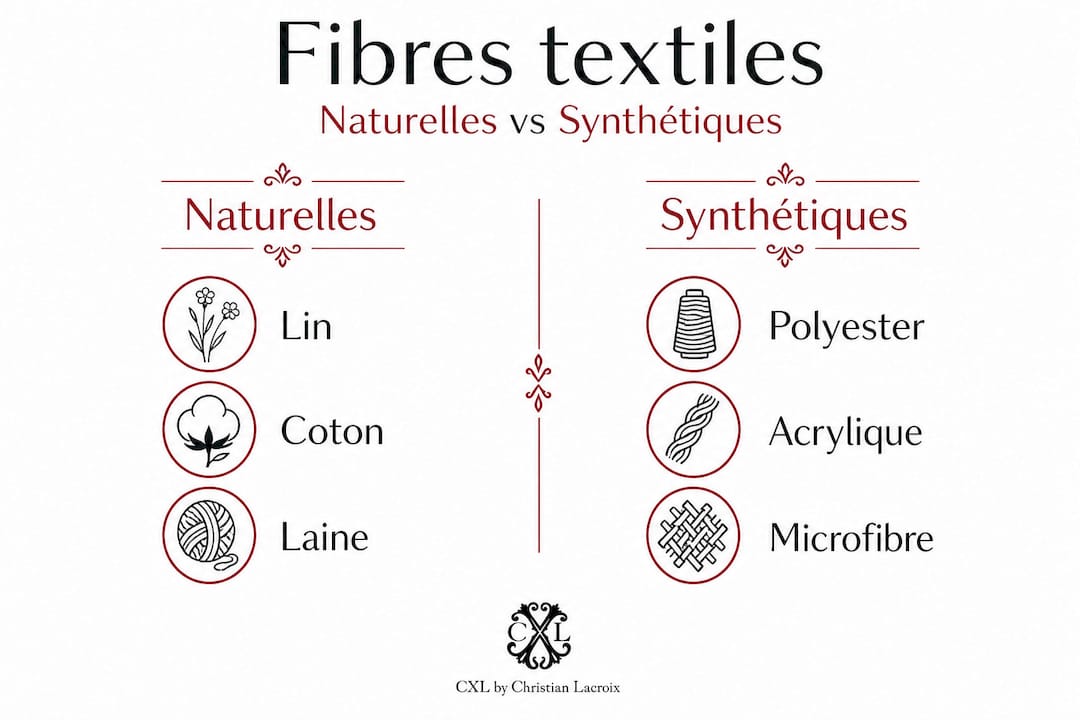 Zoom sur les fibres naturelles et synthétiques : tout ce qu’il faut savoir en un coup d’œil