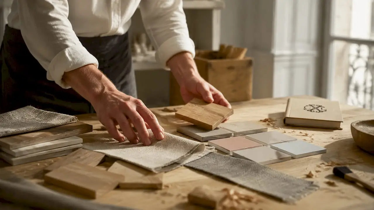 Les matériaux emblématiques de la décoration à la française