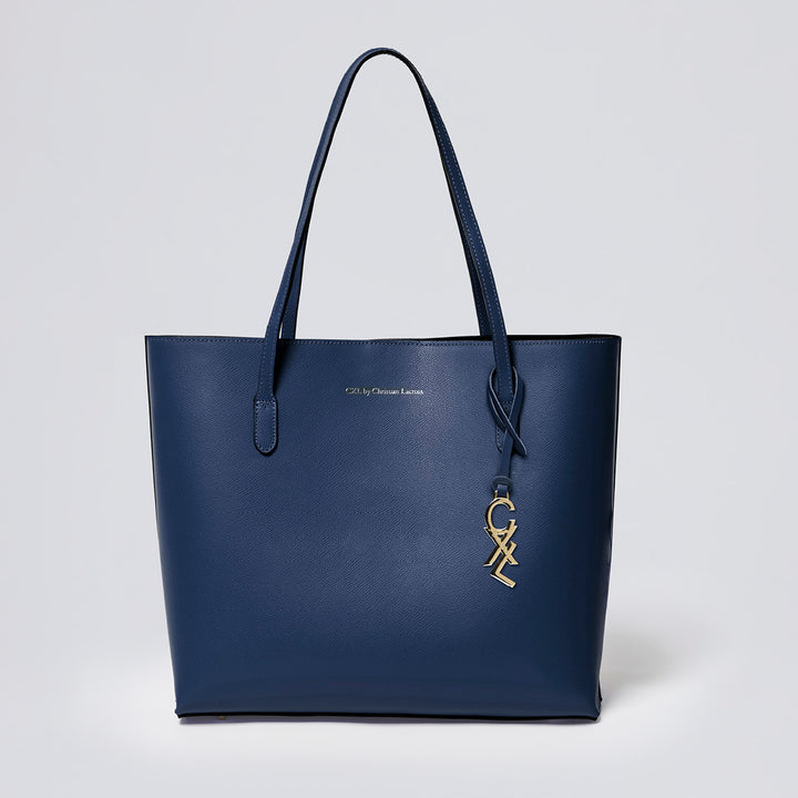 Sac à Main Urban Expressions, Simili Cuir Bleu Clouté, Neuf