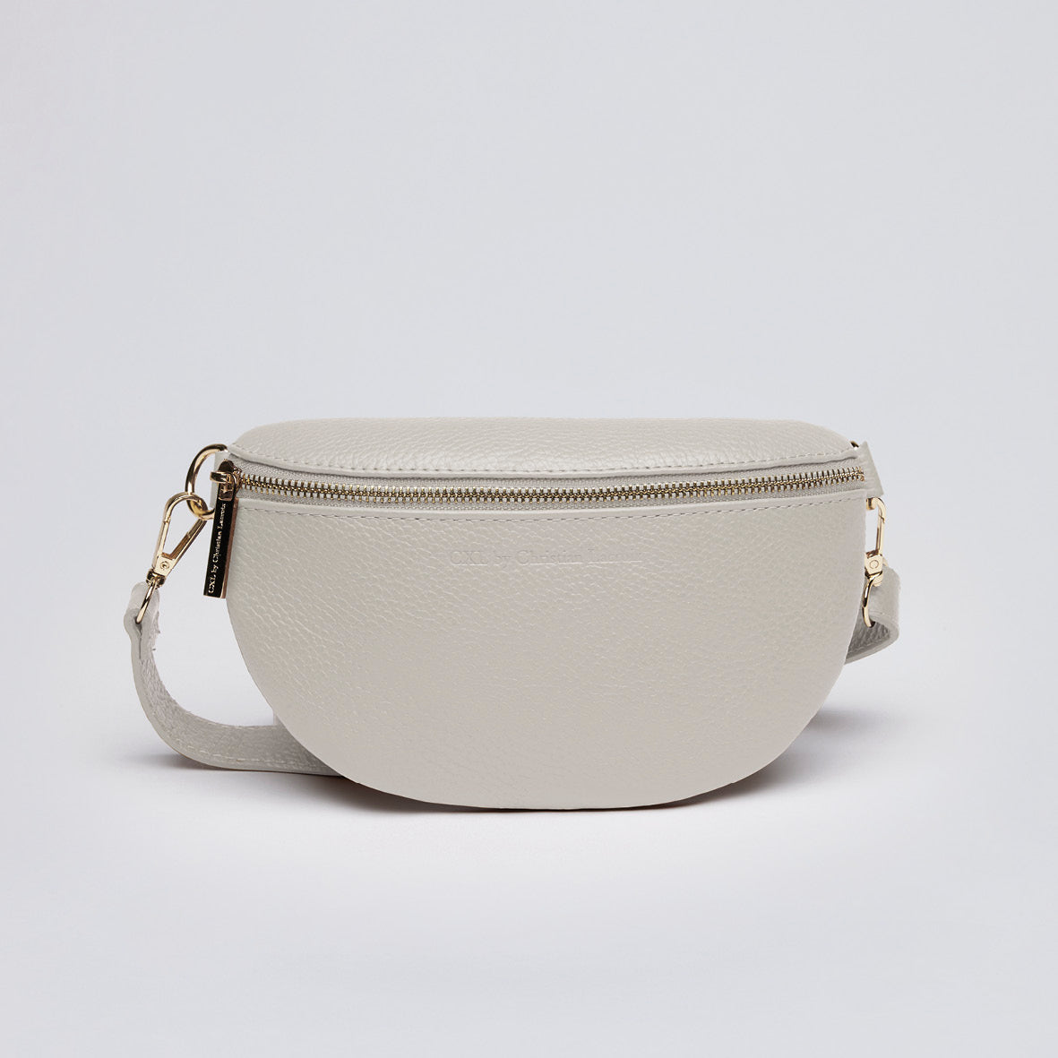 Leather belt bag Madeleine Black