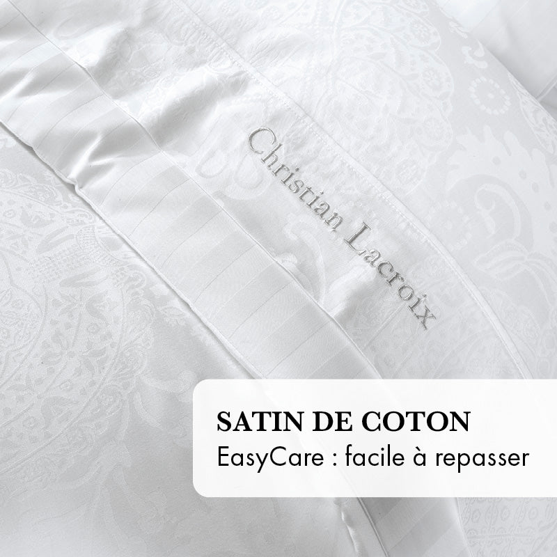 Pack Sommeil Harmonieux - Arles Jacquard Blanc