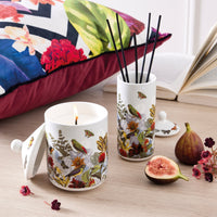 Bougie parfumée en pot de porcelaine - Jardin D'hiver - Figuier - durée de combustion 65h - 315 g - CXL by Christian Lacroix Maison
