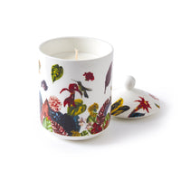 Bougie parfumée en pot de porcelaine - Jardin Tropical - Figuier - durée de combustion 65h - 315 g - CXL by Christian Lacroix Maison