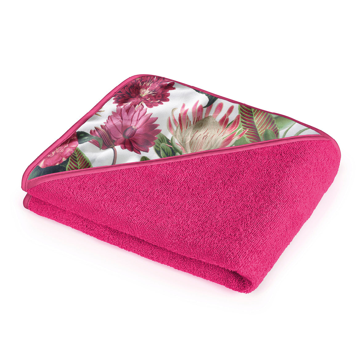 Cape de bain bébé Garden Fuchsia - CXL by Christian Lacroix Maison