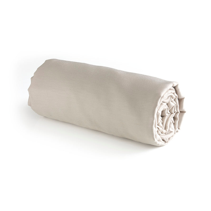 Drap-housse satin de coton - Beige - CXL by Christian Lacroix Maison