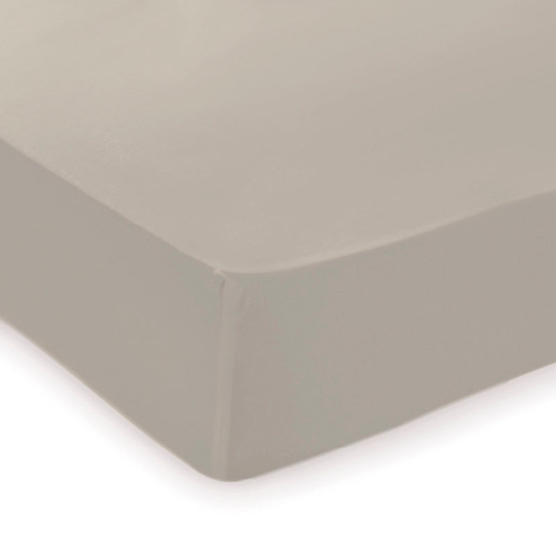 Drap-housse satin de coton - Taupe - CXL by Christian Lacroix Maison