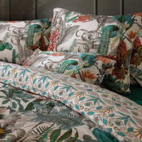 Drap-housse satin de coton - Vert - CXL by Christian Lacroix Maison