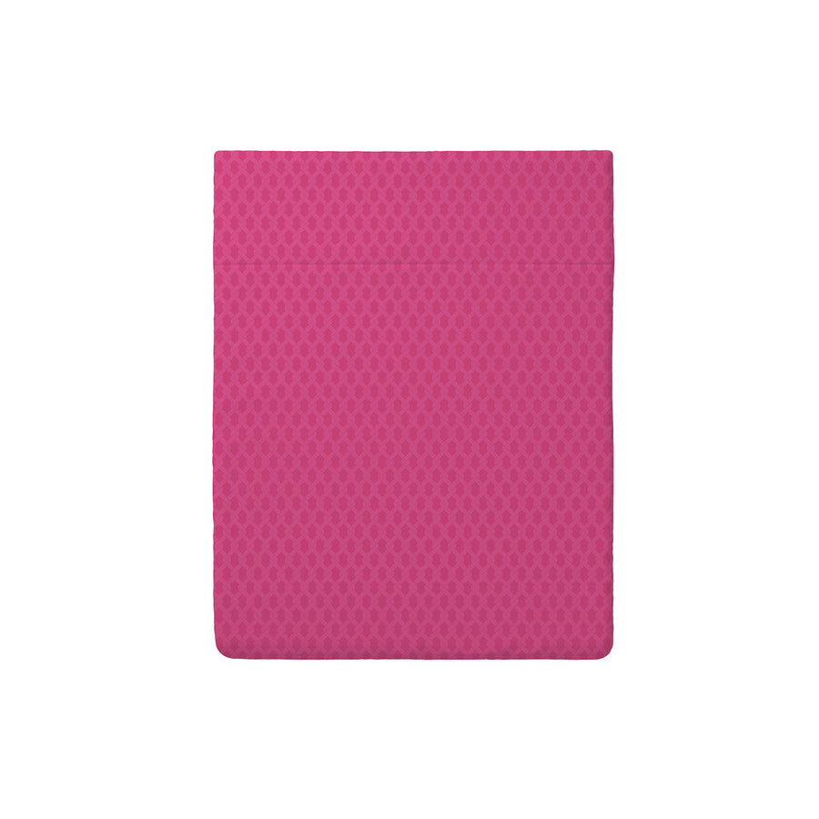 Drap plat satin de coton - Fuchsia