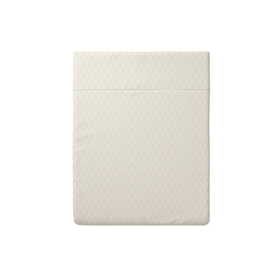 Flat sheet cotton satin - Garden Micro Taupe