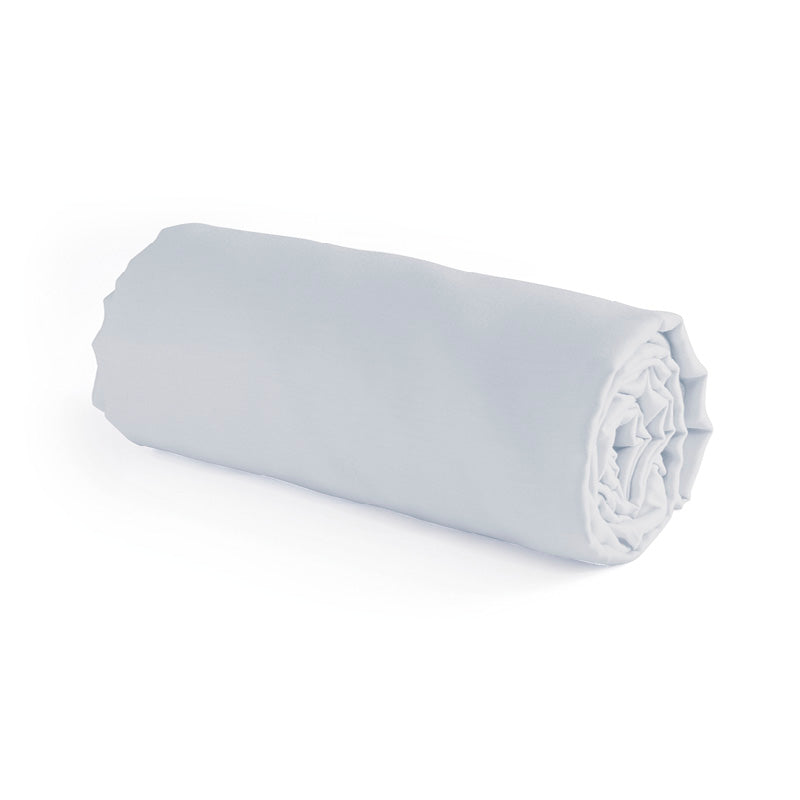 Drap plat satin de coton - Gris perle - CXL by Christian Lacroix Maison