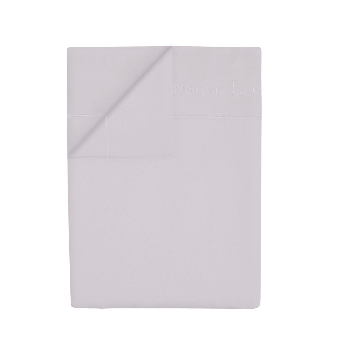 Drap plat satin de coton - Uni 1 baratta Gris 01