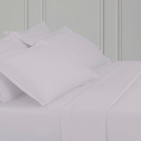 Drap plat satin de coton - Uni 1 baratta Gris 01