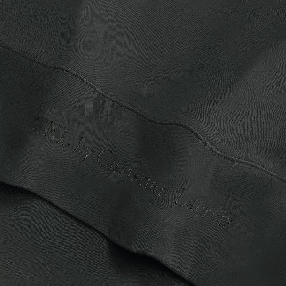 Drap plat satin de coton - Uni 1 baratta Gris 03