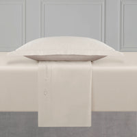 Drap plat satin de coton - Uni 1 baratta Taupe 05