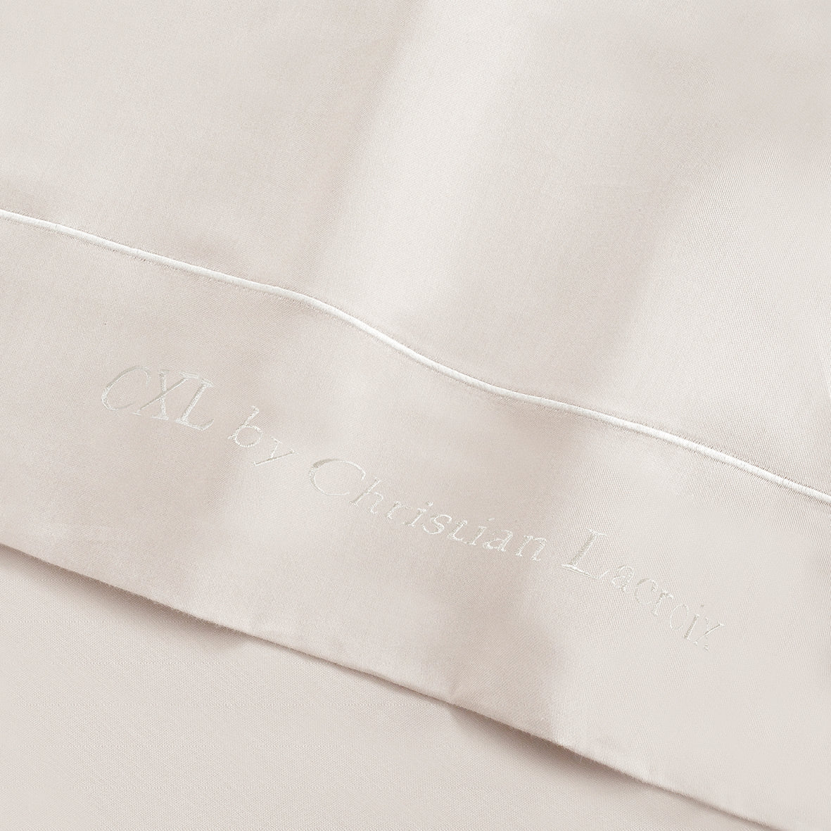 Drap plat satin de coton - Uni 1 baratta Taupe 05
