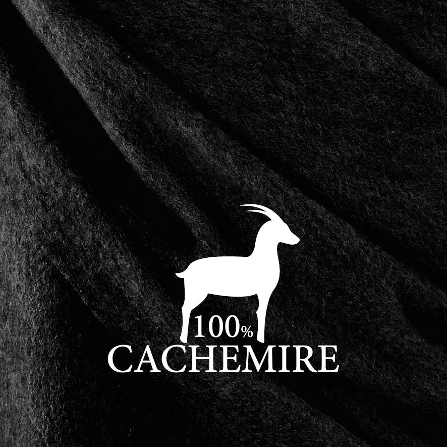 Écharpe cachemire - Noir - CXL by Christian Lacroix Maison