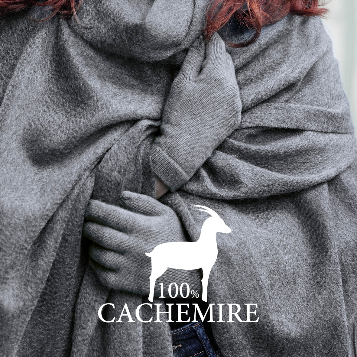 Elégance Cachemire - Gris