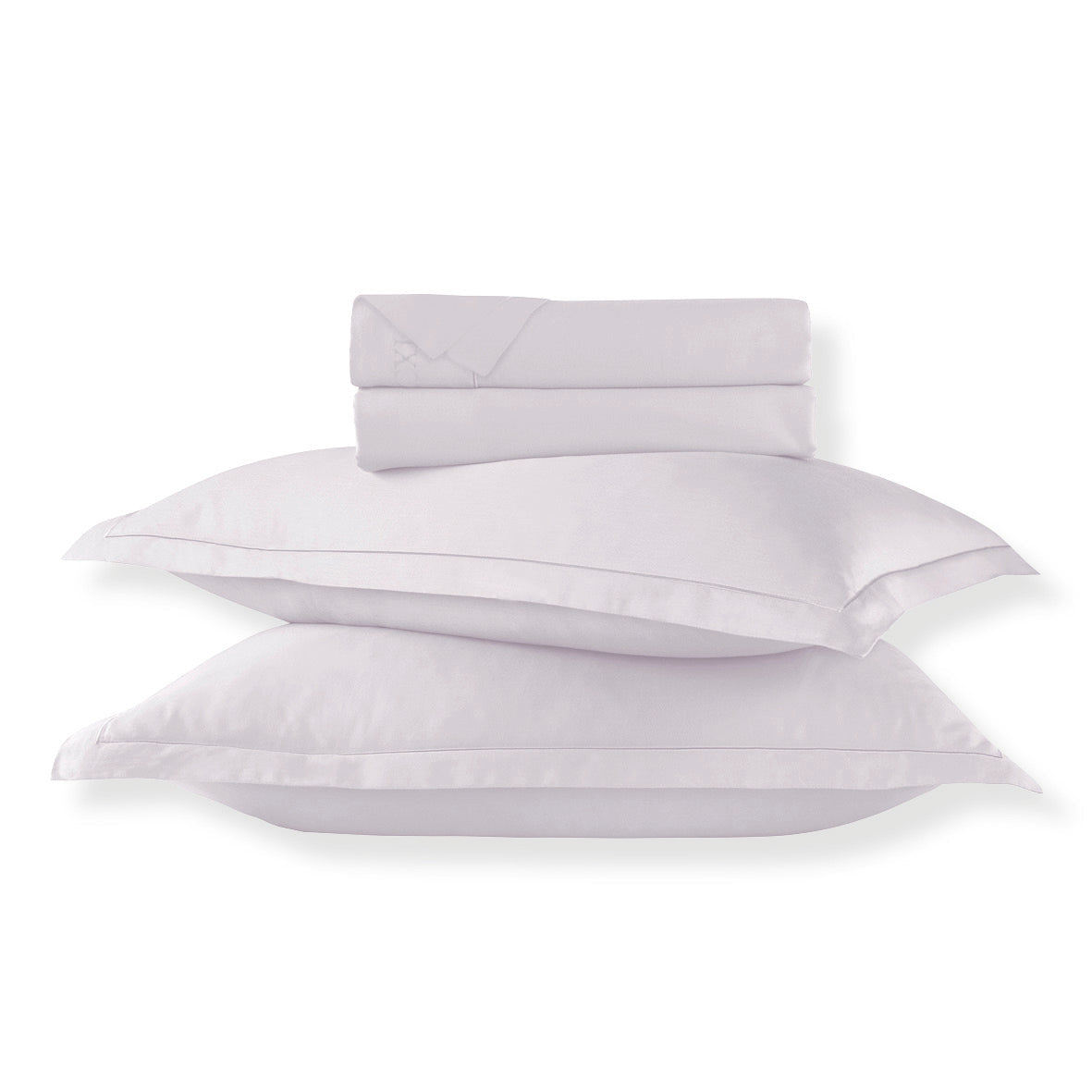 Ensemble de draps satin de coton - Uni 1 baratta Gris 01