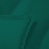 Ensemble de draps satin de coton - Uni 1 baratta Vert 02