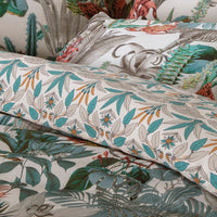Housse de couette satin de coton - Zanzibar blanc - CXL by Christian Lacroix Maison