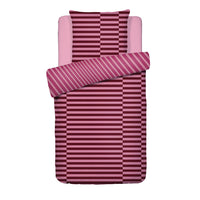 Housse de couette + taie(s) d’oreiler - Eclat Rose - 135 x 200 cm + 80 x 80 cm
