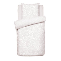 Housse de couette + taie(s) d'oreiller satin de coton - Arabesque Taupe - CXL by Christian Lacroix Maison