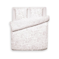 Housse de couette + taie(s) d'oreiller satin de coton - Arabesque Taupe - CXL by Christian Lacroix Maison