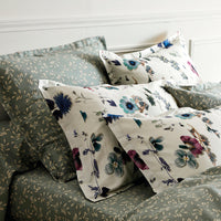 Housse de couette + taie(s) d'oreiller satin de coton - Semis Jaune - CXL by Christian Lacroix Maison