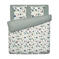 Housse de couette + taie(s) d'oreiller satin de coton - Semis Jaune - CXL by Christian Lacroix Maison