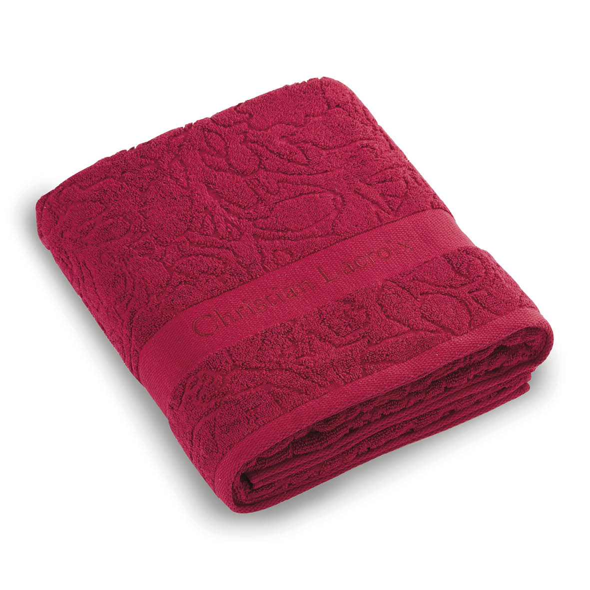 MAXI DRAP DE BAIN - 100 x 150 cm - Bordeaux
