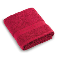 MAXI DRAP DE BAIN - 100 x 150 cm - Bordeaux