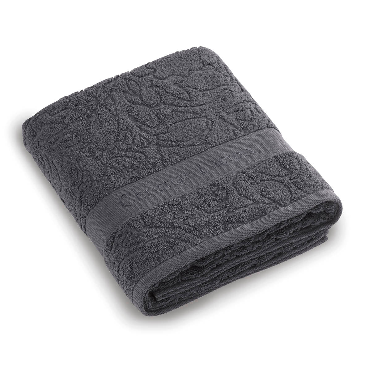 MAXI DRAP DE BAIN - 100 x 150 cm - Gris foncé