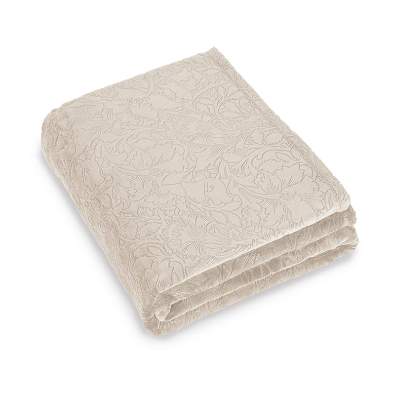 Maxi plaid/couvre-lit - Arabesque taupe - CXL by Christian Lacroix Maison